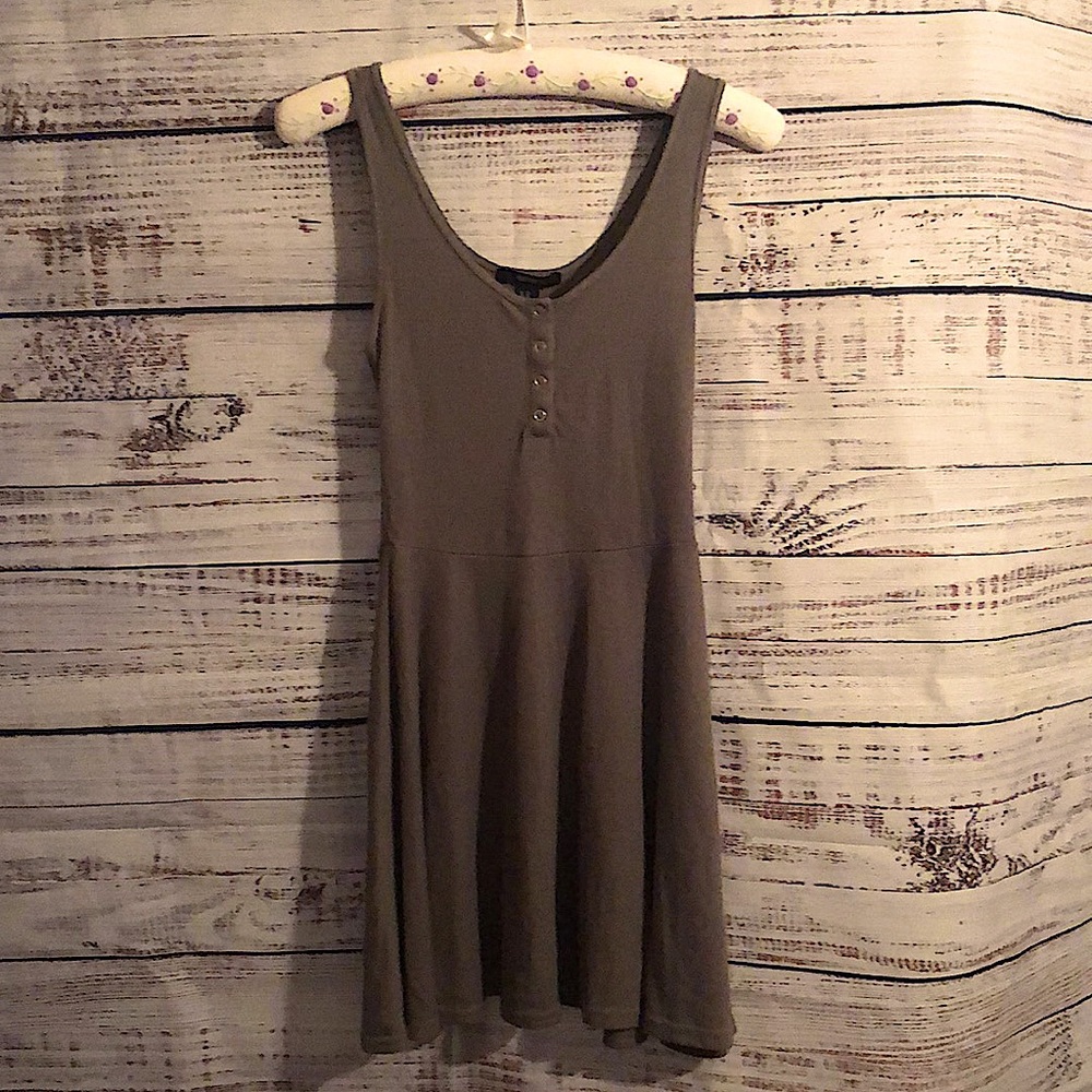 Baby doll dress Olive Green tank